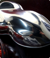 Kit de pulvérisation chrome super brillant - pour roues, motos et pièces de voitures classiques, finition durable résistante au décapage.