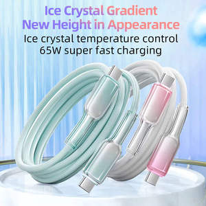 Kabel <span class=keywords><strong>USB</strong></span> C Grosir Custom 3ft 6ft <span class=keywords><strong>10ft</strong></span> 65W Pengisian Cepat Berkualitas Tinggi Kabel Data Tipe-C untuk Ponsel Tablet Laptop Kabel <span class=keywords><strong>USB</strong></span> - Product Image 5