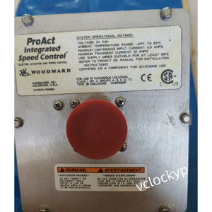 1 Unidad de Actuador WOODWARD 8404-213 USADO, Envío por Fedex o DHL - Product Image 3