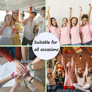 Umweltfreundliche Maßgefertigte Silikon-Armbänder, Geprägtes Logo-Druck für Firmenveranstaltungen Werbegeschenke Großhandel - Product Image 6