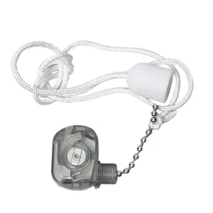 Deckenventilator-Zuggladensicherheit 3-Gang-Wandventilator-Schalter ON-OFF Ziegkett-Lampenschalter