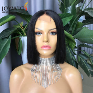 <span class=keywords><strong>Parrucche</strong></span> Bob a Taglio Dritto per Donne di Colore Joywigs, Chiusura in Pizzo 2*6, <span class=keywords><strong>Capelli</strong></span> Umani Grezzi Allineati alla Cuticola, Doppio Filamento, Fornitore di Fabbrica - Product Image 3