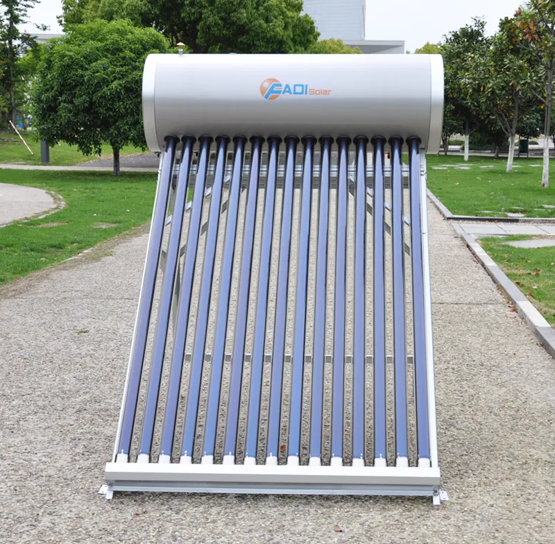 Solar Water Heater 150L Solar Water Heater Non-Pressurized Solar Water Heater System for Home Hotel or Commercial