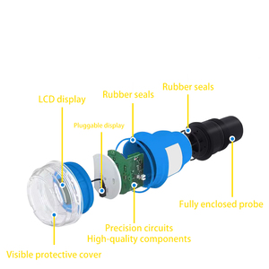 Medidor de Nivel Ultrasónico Sin Contacto IP67, Rango de 0-20 m, Salida RS485 de 4-20 mA para Monitoreo de Tanques de Líquido - Product Image 4