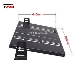 Pedales de acero al carbono de grado comercial al por mayor certificados para torneos de eSports 300kg de carga máxima con logotipos FIA Material duradero - Product Image 5