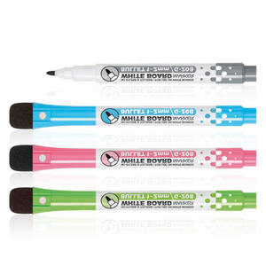 Fashion Custom School Office Use <b>Cheap</b> Plastic Magnetic Whiteboard Marker <b>Pen</b> with Eraser - Product Image 1