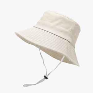 Chapeau de pêche personnalisé en coton Chapeau <span class=keywords><strong>seau</strong></span> doré pour hommes et femmes Chapeau <span class=keywords><strong>seau</strong></span> d'été jaune rose - Product Image 2