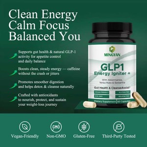 OEM/ODM Advanced GLP-1 Effective Targeted Fat Reduction Appetite Control Metabolism Support Digestive Supplements Adult Capsules - Product Image 2