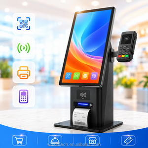 Kiosco de Pago Multifuncional para Restaurante, Kiosco de Autoservicio con Pantalla Táctil Android, Kiosco de Pie - Product Image 3