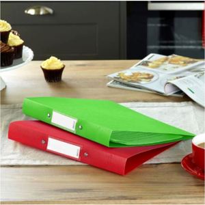 File <b>Document</b> <b>Folder</b> Paper File <b>Folder</b> 2 Ring Binder, PP, Holds up to 100 Sheets, 16 mm Spine, Black - Product Image 5