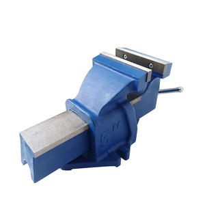 Etau de banc robuste en acier et fonte de 4 à 8 pouces, fabrication OEM personnalisable, vente en gros, étau de travail - Product Image 2