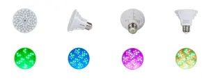 Refined IP68 120V 6W Color Changing SPA Light For Inground Swimming Pool RGB Color Changing Bulb Replacement For Pentair
