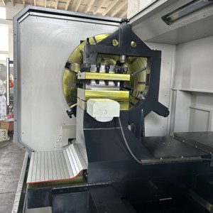 Shenzhong ngang <span class=keywords><strong>CNC</strong></span> <span class=keywords><strong>Lathe</strong></span> với thủy lực 1250mm bốn-hàm <span class=keywords><strong>Chuck</strong></span> ck61125 máy công cụ với độ chính xác cao - Product Image 5