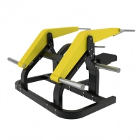 Machine à flexions de jambes debout professionnelle, pour le renforcement des ischio-jambiers, à charge de plaques
