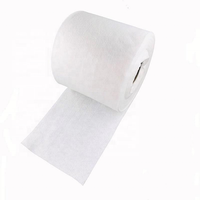 Vente en gros 100% polyester tissu non tissé écologique coton imperméable poinçon aiguille respirant réglage uni type de tasse masques