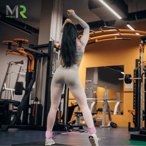 कफ ग्लूट्स वर्कआउट होम और जिम वर्कआउट उपकरण पैरों के प्रतिरोध बैंड के साथ किकबैक के लिए एमआर एंकल रेजिस्टेंस बैंड - Product Image 5