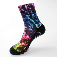 Chaussettes de sport décontractées personnalisées de marque célèbre, imprimées d'animaux, vierges, pour sublimation et impression numérique 3D