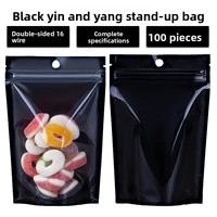 Emballage de qualité alimentaire Sacs à fermeture éclair en feuille d'aluminium directement de l'usine Pochette debout pour café, bonbons, noix, sucre directement de Chine