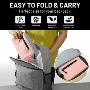 बच्चों के वयस्कों पर-गो फ्रीजर इंसुलेटेड पाउच स्नैक बैग छोटे कस्टम मिनी कूलर दोपहर का भोजन बैग - Product Image 4