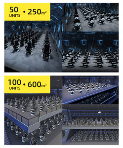 Simulateur de mouvement professionnel 3-DOF, cinéma dynamique VR, fauteuil de réalité virtuelle 9D avec une vaste bibliothèque de films HD - Product Image 3