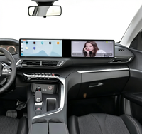 Autoradio double écran 12,3 pouces Foforfor pour Peugeot 4008 5008 2016-2022, CarPlay sans fil, Android 13, GPS multimédia, unité centrale USB