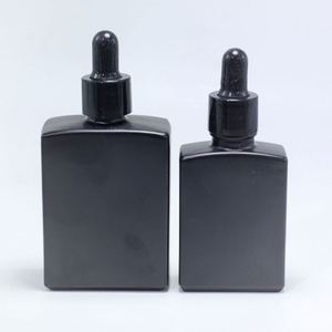 Flacon compte-gouttes en verre dépoli noir mat pour sérum et huile essentielle, 15ml, 30ml, 50ml, 100ml – Fournisseur Fabricant - Product Image 3