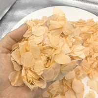 Décorations de mariage aux fleurs, confettis de pétales naturels, véritables pétales d'hortensia de grande taille, confettis de pétales identiques aux pétales lyophilisés