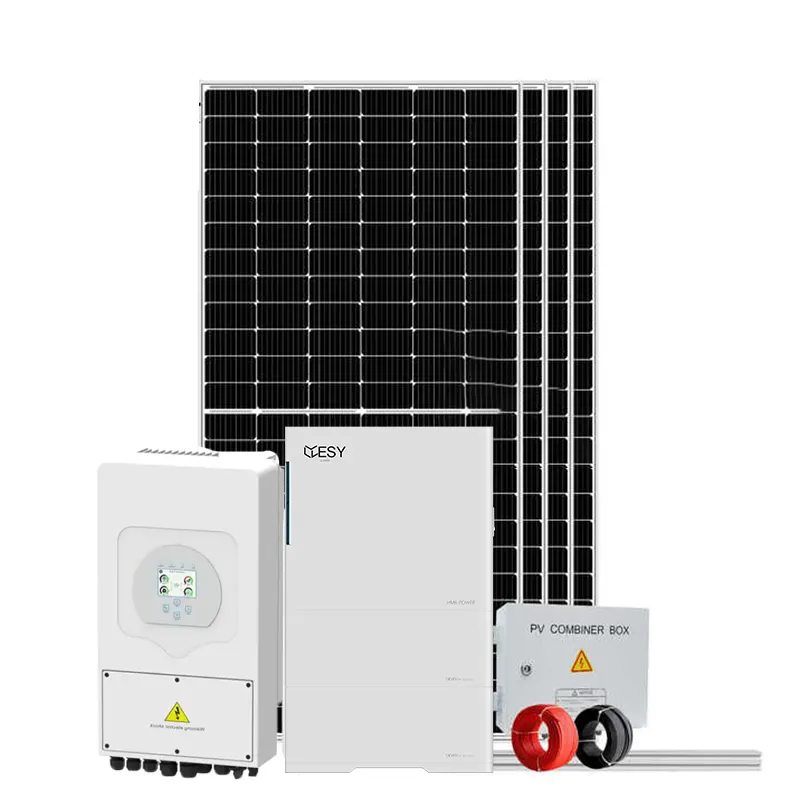 2023 Kommerzielle Green Energy Factory Direct 1MW Solar Photovoltaik Kraftwerk Solar panel Komplett kit Hybridsystem Solar