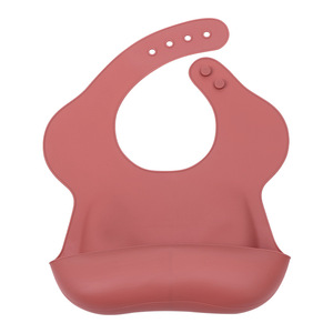 Bavoir bébé en silicone 3D imperméable de type arc pour l'alimentation des enfants de 0 à 6 mois - Product Image 5