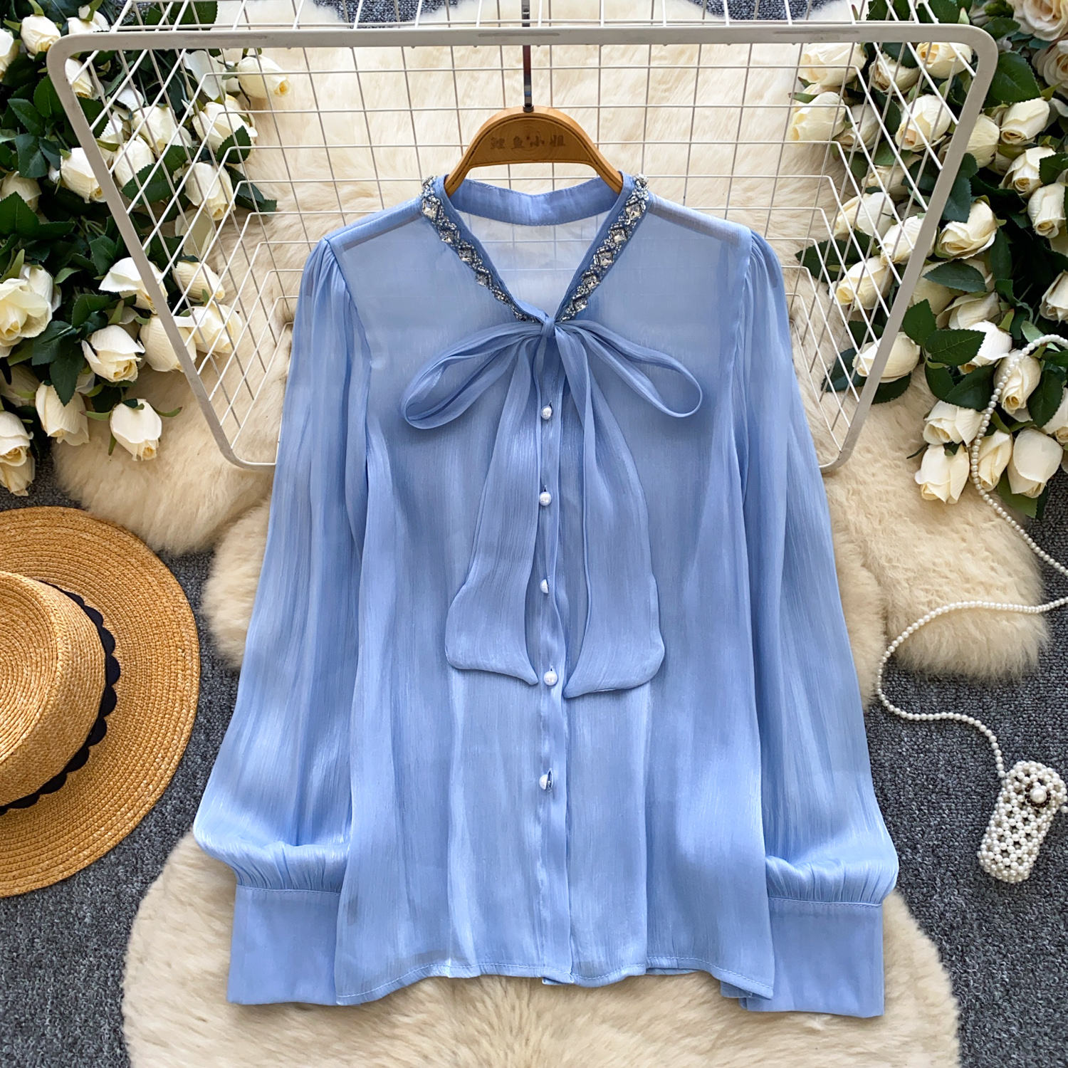 Verified Supplier Chiffon Blouses For Ladies 1k+