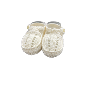 FS, venta al por mayor, <span class=keywords><strong>zapatos</strong></span> hechos a mano para recién nacidos de 0 a 6 meses, <span class=keywords><strong>zapatos</strong></span> de algodón para bebés, <span class=keywords><strong>zapatos</strong></span> de ganchillo adorables y únicos para bebés - Product Image 2