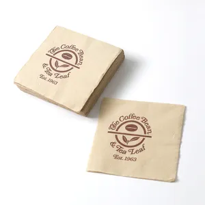Guardanapo personalizado para uso na mesa, guardanapo de natal de 25x25 cm, fornecedor de papel 16 restaurante, café coquetel