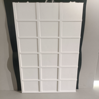 Panneau décoratif mural intérieur moderne à motif à carreaux |   Absorption acoustique |   Usage commercial |   Taille personnalisée |   Garantie de 5 ans |