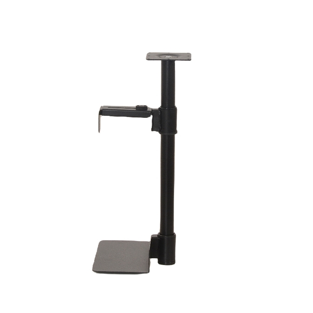 Adjustable Under Desk CPU Mount Metal Computer Tower Holder 360° Swivel PC Case Stand for Office Furniture Home Desk Workstation