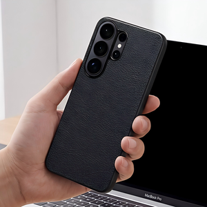 Denior |   Étui de téléphone antichoc en similicuir PU à motif litchi pour la série S26/S25/S24/S23, compatible avec la <span class=keywords><strong>charge</strong></span> <span class=keywords><strong>sans</strong></span> <span class=keywords><strong>fil</strong></span> - Product Image 5