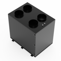 Airwoods OEM Chauffage Refroidissement Déshumidification et récupération d'énergie Ventilation Pompe à chaleur 600CMH Système de ventilation à récupération de chaleur