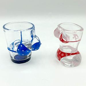 Hot Selling Hand Painted Souvenir Gifts Shot Glass <b>Boob</b> Shape Bikini Sexy Body Shape Shot Glass Cup Bikini Shot Glass - Product Image 5