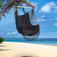 Hamac d'extérieur à corde suspendue OEM, chaise pivotante, Patio, macramé, siège de hamac suspendu