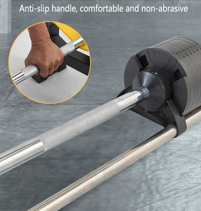 自由重量41公斤2公斤增量可调杠铃36公斤哑铃2合1健身房家用举重设备 - Product Image 6