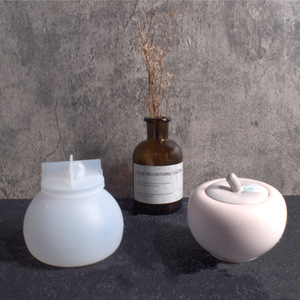 Gesso Fai da te Mela Candele Scatola di Contenitore di Stampo in resina <span class=keywords><strong>Angelo</strong></span> <span class=keywords><strong>con</strong></span> copertura a grandezza naturale di frutta Specchio Gocciolamento Colla in Silicone Stampo - Product Image 1
