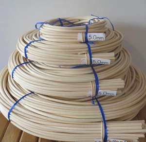 Bastones de mimbre blanqueados, caña de mimbre de Color blanco Natural, de Vietnam - Product Image 2