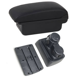 Boîte d'accoudoir ABS Vtear pour Renault Dacia <span class=keywords><strong>Duster</strong></span> 2019-2022, accessoires intérieurs de voiture avec porte-gobelet USB et fonctions de rangement - Product Image 1