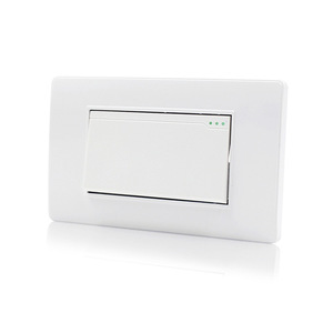 YUHE Touch Wall <b>Switch</b> 1-Way 10A 230V IP24 Minimalist PC Design with LED Indicator Model YHKG-MSKG 100000 Times - Product Image 3