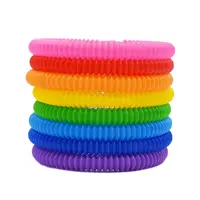 Jouets de tube de bruit pour des enfants et des adultes, bruit  multi-couleur tubes jouet sensoriel