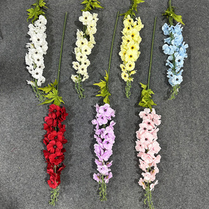 Bouquet de fleurs artificielles, fleurs en soie mélangées, décorations de mariage, ornements faits à la main pour le salon - Product Image 2