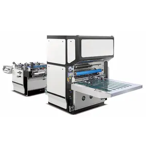 FM-M1080 Semi-Automatic 1080mm Laminating Machine Sheet To Sheet Film Thermal Water-base Glue Laminator