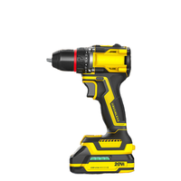 Perceuse sans fil professionnelle 21V 2000AH Lithium tournevis électrique moteur sans balais ensembles d'outils électriques OEM personnalisable GS