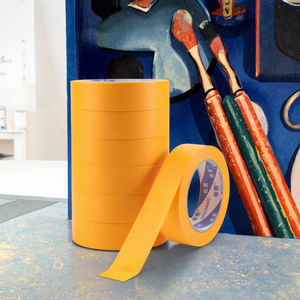 Ruban de masquage en papier de riz japonais 10 mm avec adhésif thermofusible pour peinture automobile, haute résistance à la chaleur - Product Image 3