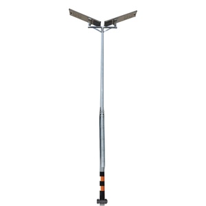 Hepu All in One Integrated High Power Solar <b>LED</b> Street Lamp Light for Control System with Lithium / Gel Battery - Product Image 1