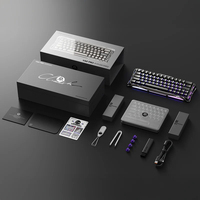 Clavier de jeu Gravastar Mercury V60 Pro à effet Hall, compact 60 %, avec interrupteurs magnétiques, RGB et déclenchement rapide pour le jeu FPS